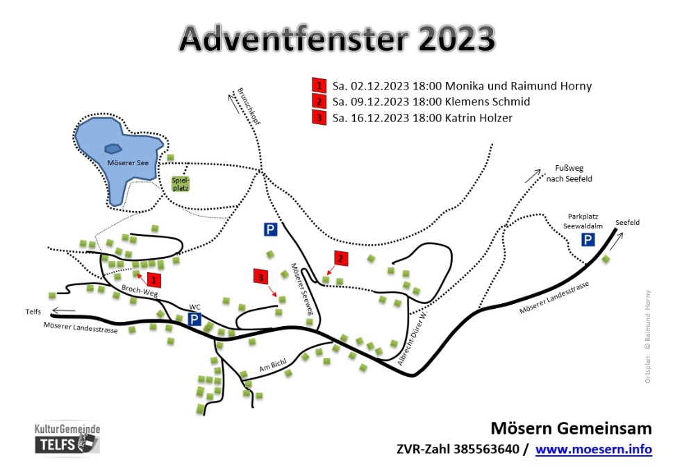 2023 Dorfplan Adventfenster